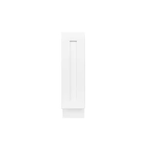 White Shaker 09″ Single Door